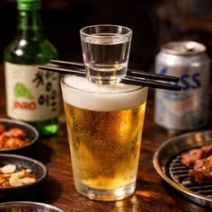 Somac : Soju et bière